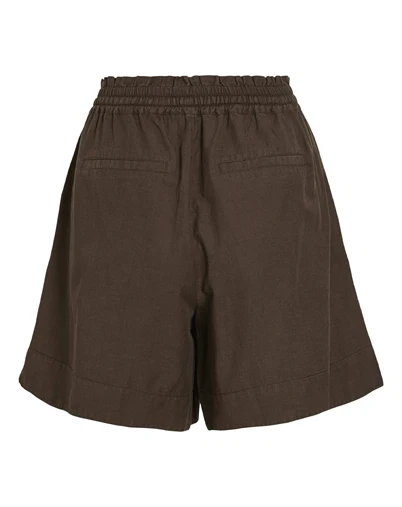 Vila - VITevira Loose Fit Shorts - Slate Black 